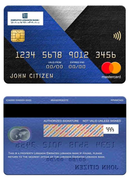 Lebanon Emirates Lebanon Bank mastercard